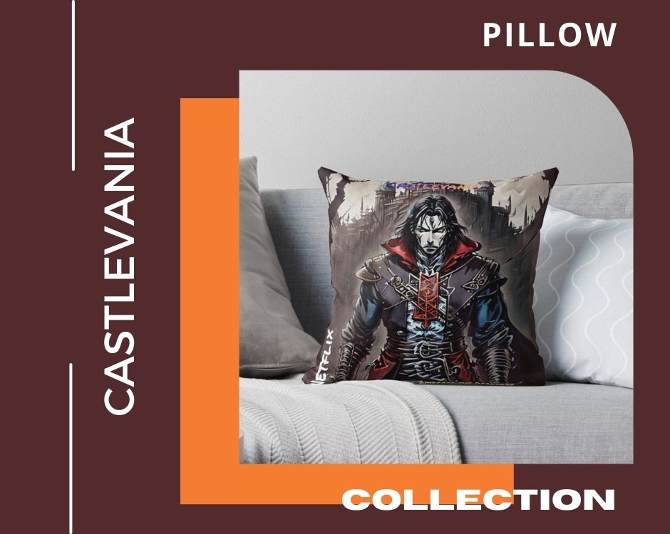 No edit castlevania PILLOW - Castlevania Shop