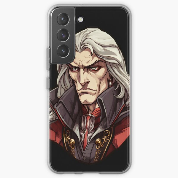 Alucard - Netflix Castlevania Animated Series Character Fanart Samsung Galaxy Soft Case RB2706 product Offical castlevania Merch