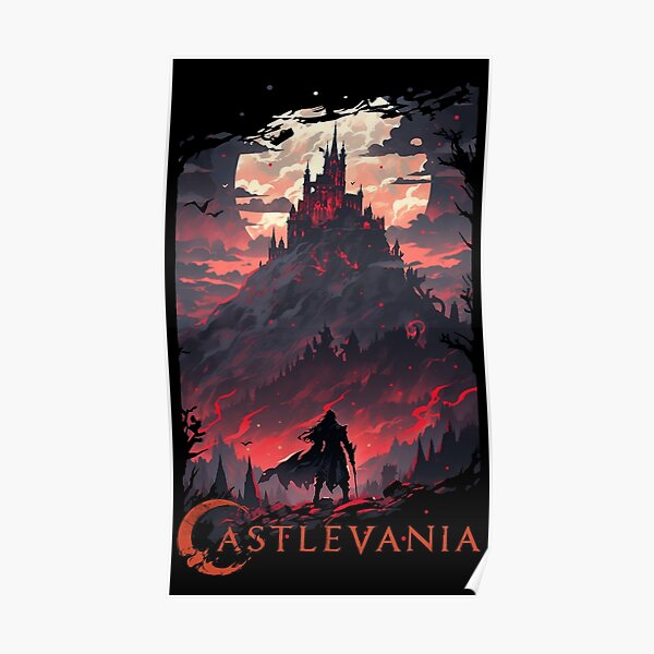 Castlevania Design Poster RB2706 product Offical castlevania Merch