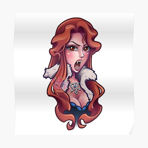 Castlevania Lenore Sticker Poster RB2706 product Offical castlevania Merch