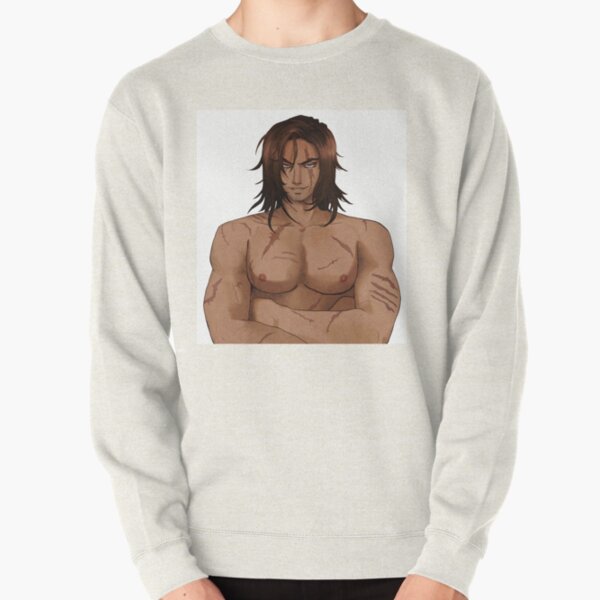 Trevor Belmont Castlevania Pinup Pullover Sweatshirt RB2706 product Offical castlevania Merch