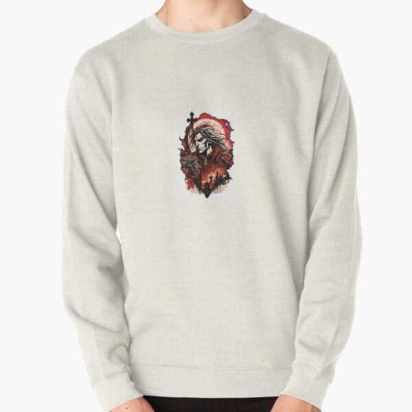 Dracula Castlevania sticker Pullover Sweatshirt RB2706 product Offical castlevania Merch