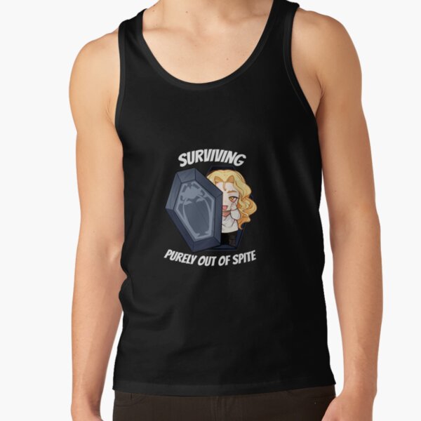 Surviving Out of Spite Alucard Castlevania Chibi Tank Top RB2706 product Offical castlevania Merch