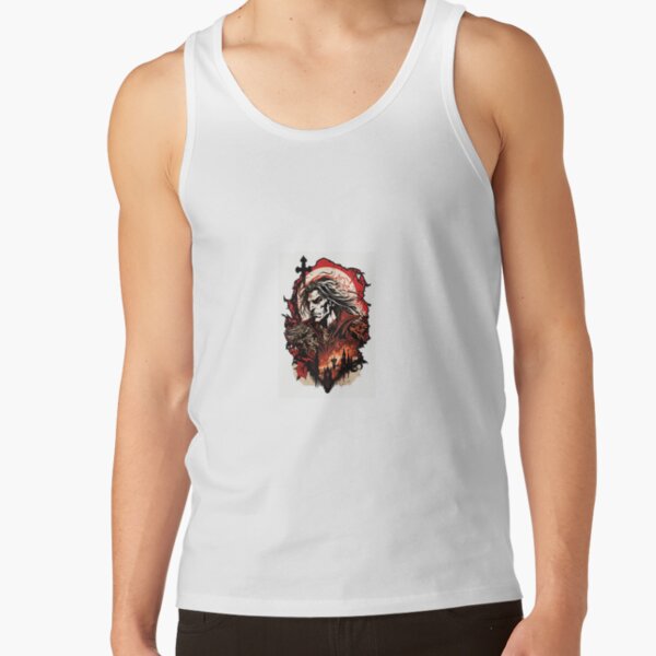 Dracula Castlevania sticker Tank Top RB2706 product Offical castlevania Merch