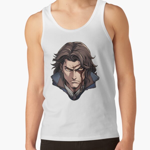 Trevor Belmont - Netflix Castlevania Animated Series Character Fanart Tank Top RB2706 product Offical castlevania Merch