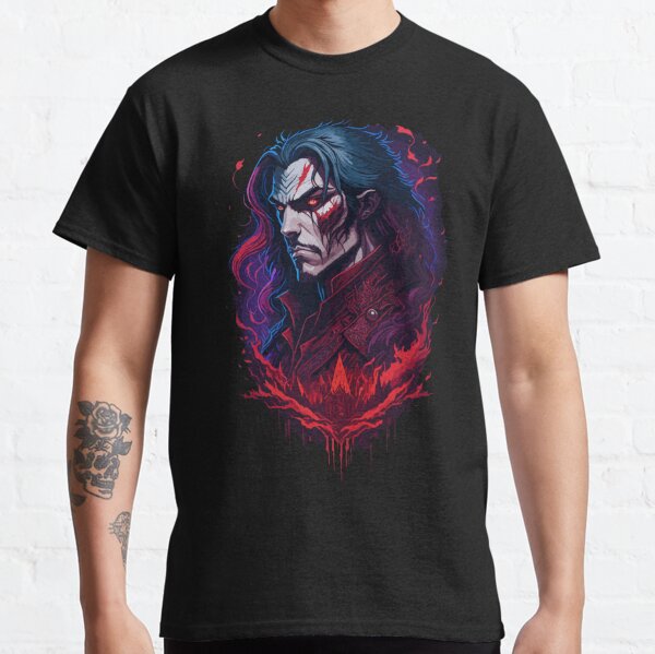 Castlevania Vampire Lord Dracula Classic T-Shirt RB2706 product Offical castlevania Merch