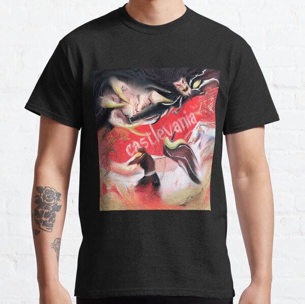 Castlevania Netflix - Face the dracula! Classic T-Shirt RB2706 product Offical castlevania Merch