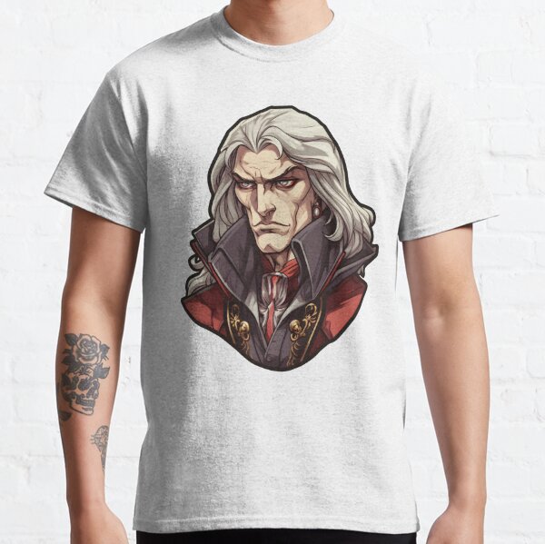 Alucard - Netflix Castlevania Animated Series Character Fanart Classic T-Shirt RB2706 product Offical castlevania Merch