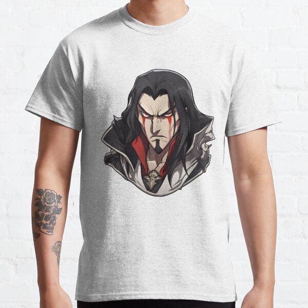 Dracula - Netflix Castlevania Animated Series Character Fanart Classic T-Shirt RB2706 product Offical castlevania Merch