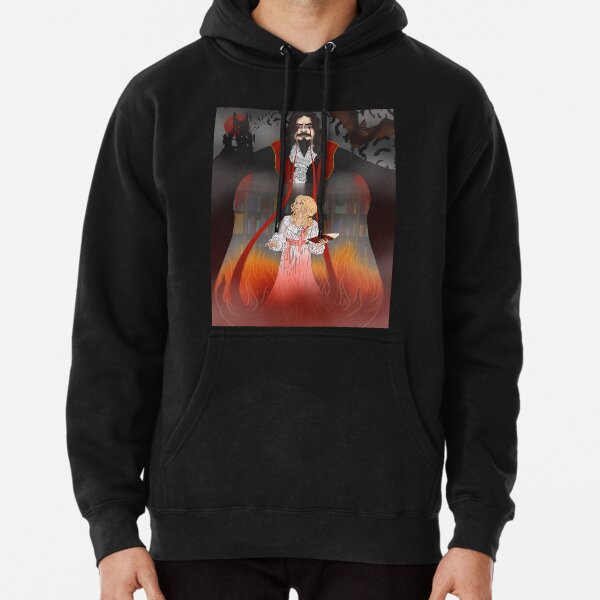 Castlevania Dracula Mourns Lisa  Pullover Hoodie RB2706 product Offical castlevania Merch