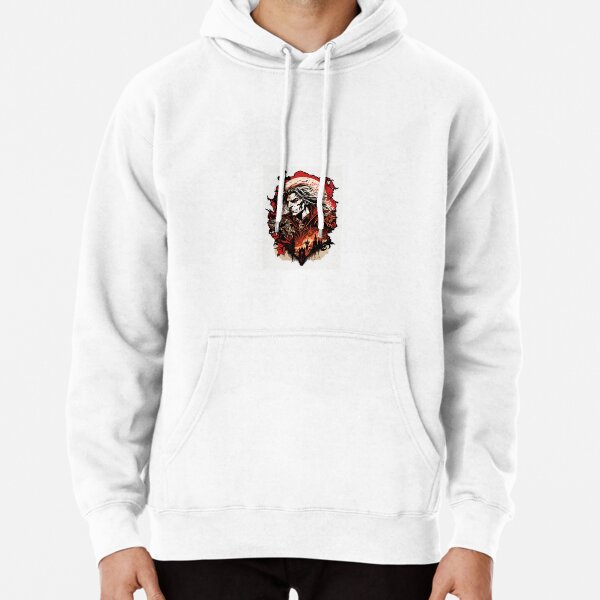Dracula Castlevania sticker Pullover Hoodie RB2706 product Offical castlevania Merch
