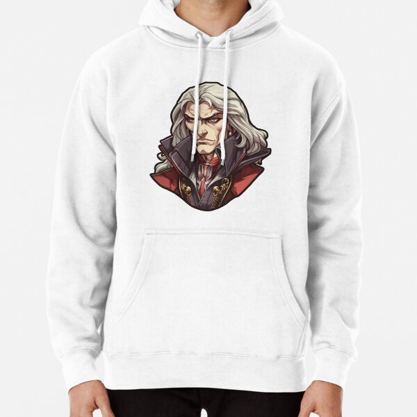 Alucard - Netflix Castlevania Animated Series Character Fanart Pullover Hoodie RB2706 product Offical castlevania Merch