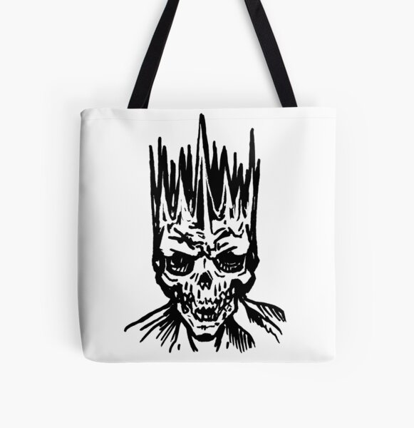 Castlevania: Death in Black and White All Over Print Tote Bag RB2706 product Offical castlevania Merch