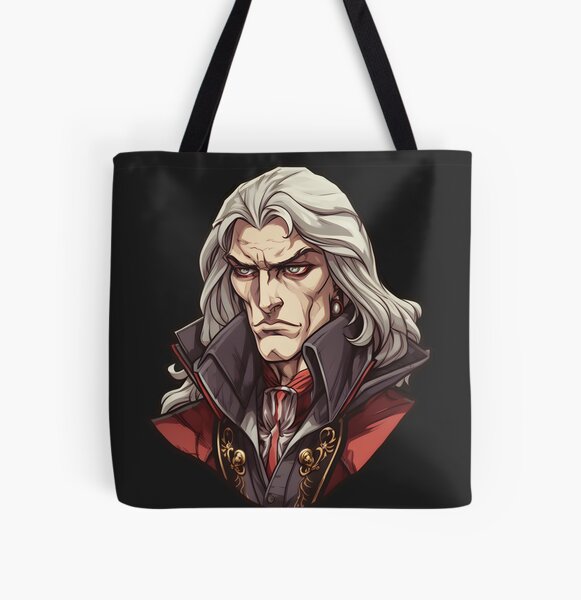 Alucard - Netflix Castlevania Animated Series Character Fanart All Over Print Tote Bag RB2706 product Offical castlevania Merch