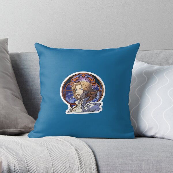 Sypha Belnades Castlevania Throw Pillow RB2706 product Offical castlevania Merch
