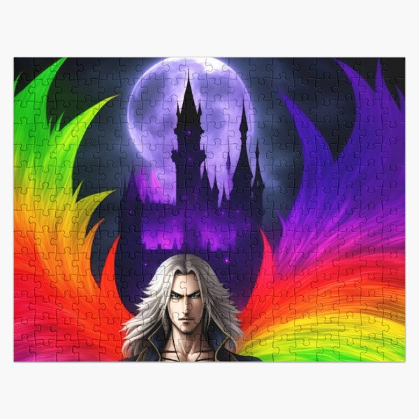 Anime Castlevania Poster - Alucard the Vampire for You Jigsaw Puzzle RB2706 product Offical castlevania Merch