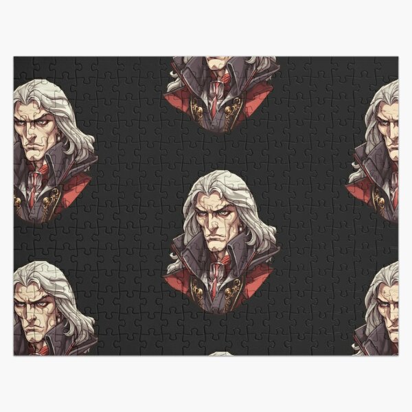 Alucard - Netflix Castlevania Animated Series Character Fanart Jigsaw Puzzle RB2706 product Offical castlevania Merch