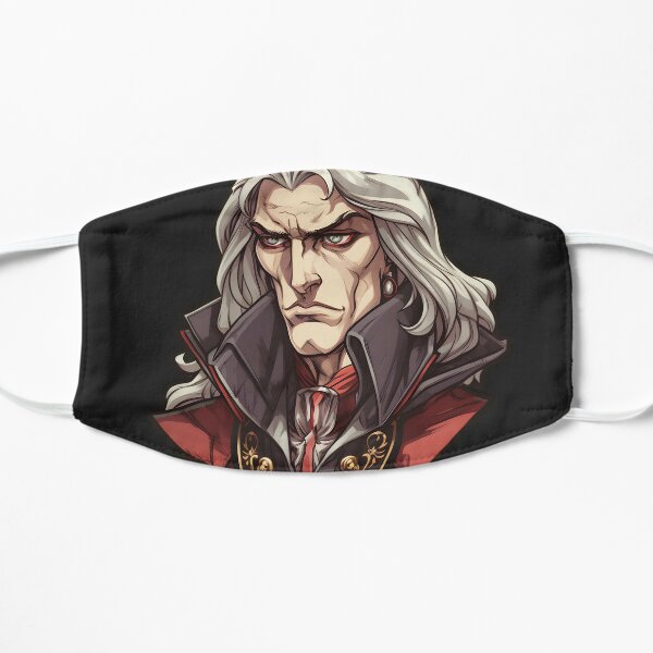 Alucard - Netflix Castlevania Animated Series Character Fanart Flat Mask RB2706 product Offical castlevania Merch